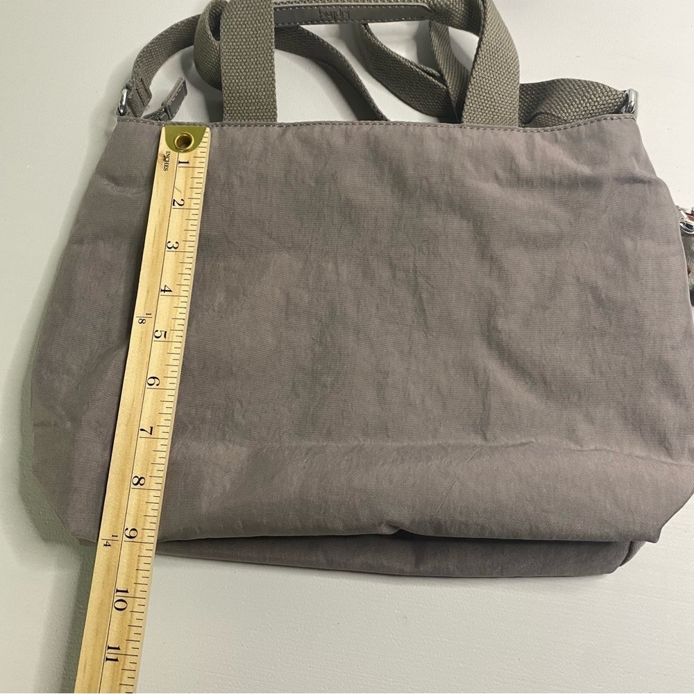 Kipling Bag Women Crossbody Satchel gray MIAH NWOT - Picture 5 of 9